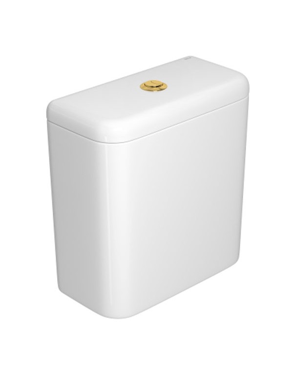 Caixa Acoplada Dual Flux (3 E 6L) Carrara/Nuova Deca Botao